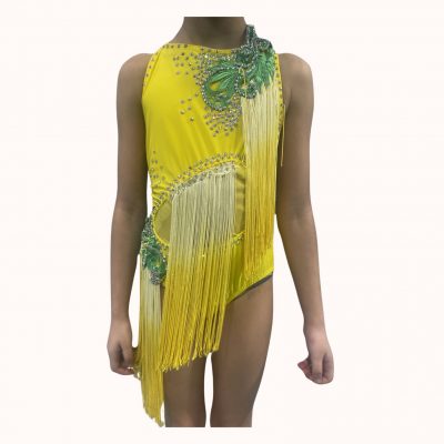 Justaucorps Jaune - Le coin paillettes