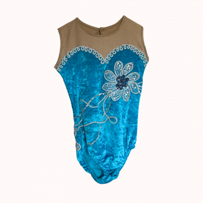 Justaucorps bleu enfant