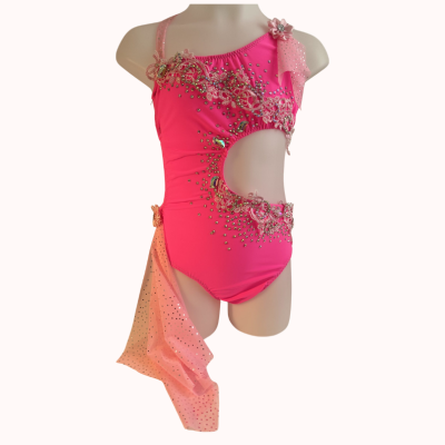 Justaucorps rose enfant